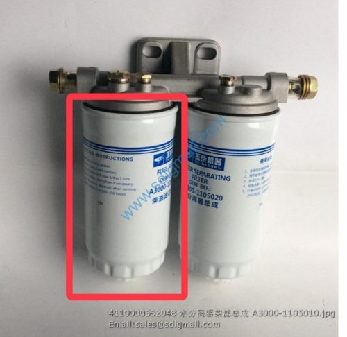 4110000562048 Water separator diesel filter assembly A3000-1105010 for ...